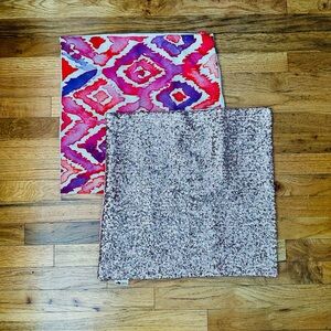 Set of 2 Zippered Pillow Shams